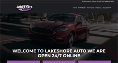 Desktop Screenshot of lakeshoreauto.com