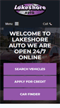 Mobile Screenshot of lakeshoreauto.com